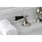 Kingston Brass KC7066PKL Duchess Widespread Bathroom Faucet W/ Brass Pop-Up, Nickel KC7066PKL - alternate 5